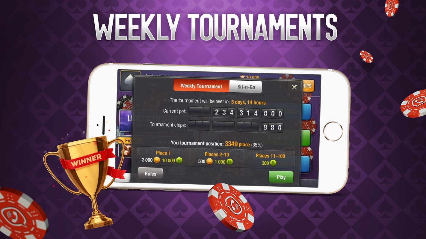 Скачать World Poker Club на Android бесплатно и на русском